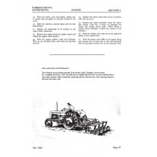 Fordson Dexta Workshop Manual